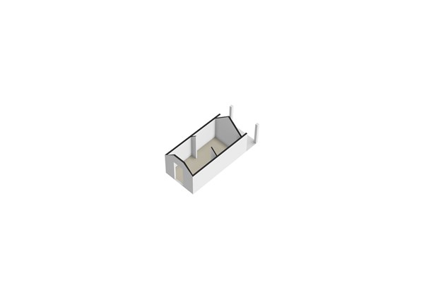 Floorplan - Hoekje 2, 4286 LN Almkerk