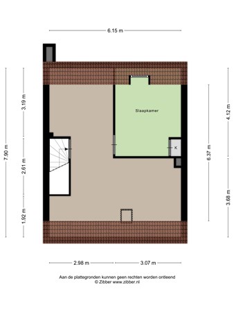 Floorplan - Kruisbroedershof 47, 5211 GX 's-Hertogenbosch