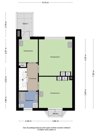 Floorplan - Kruisbroedershof 47, 5211 GX 's-Hertogenbosch