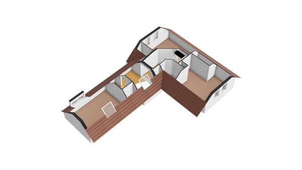 Floorplan - Rijksweg 104, 4255 GN Nieuwendijk