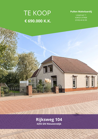 Brochure preview - Rijksweg 104, 4255 GN NIEUWENDIJK (2)