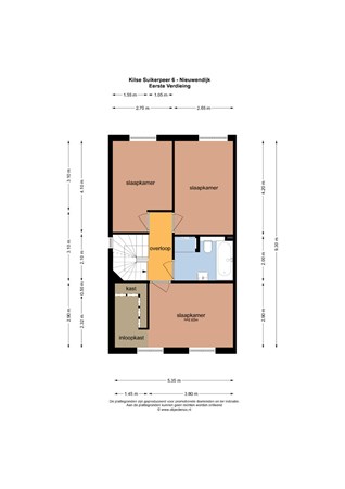 Floorplan - Kilse Suikerpeer 6, 4255 JP Nieuwendijk