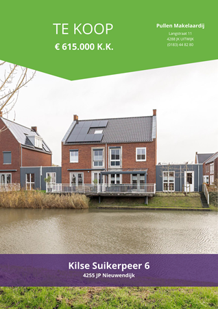 Brochure preview - Kilse Suikerpeer 6, 4255 JP NIEUWENDIJK (1)