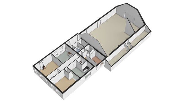 Floorplan - Hillsestraat 2, 4269 VG Babyloniënbroek