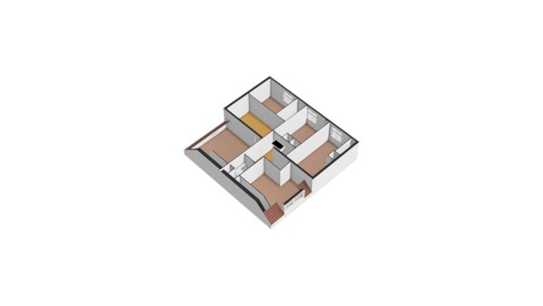 Floorplan - Hillsestraat 2, 4269 VG Babyloniënbroek