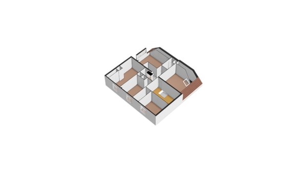 Floorplan - Hillsestraat 2, 4269 VG Babyloniënbroek