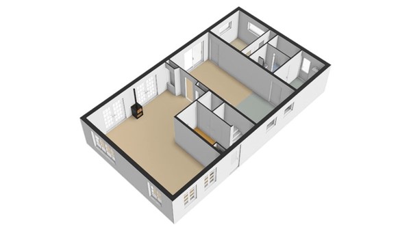 Floorplan - Heuvelkamp 13, 4283 HZ Giessen