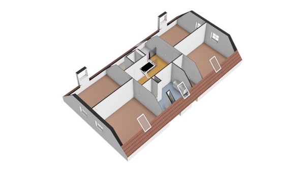 Floorplan - Heuvelkamp 13, 4283 HZ Giessen