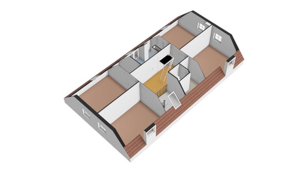 Floorplan - Heuvelkamp 13, 4283 HZ Giessen