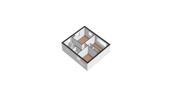 Floorplan - Kruisstraat 4, 4284 EB Rijswijk (Nb)