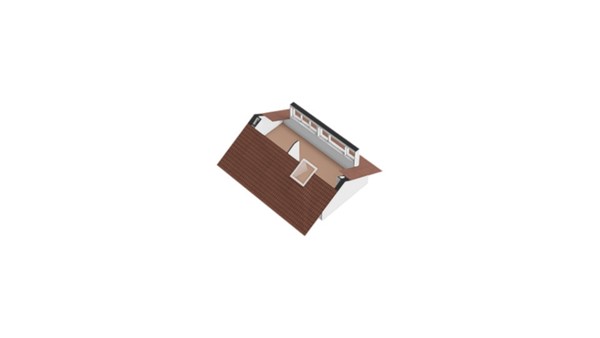 Floorplan - Kruisstraat 4, 4284 EB Rijswijk (Nb)