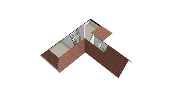Floorplan - Dorpsstraat 60A, 4284 EJ Rijswijk (Nb)