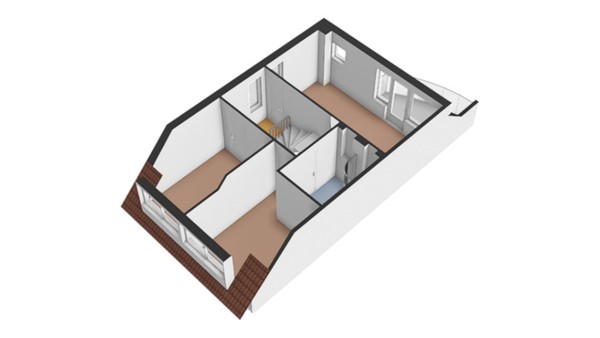 Floorplan - Vlinderslag 54, 4286 GK Almkerk