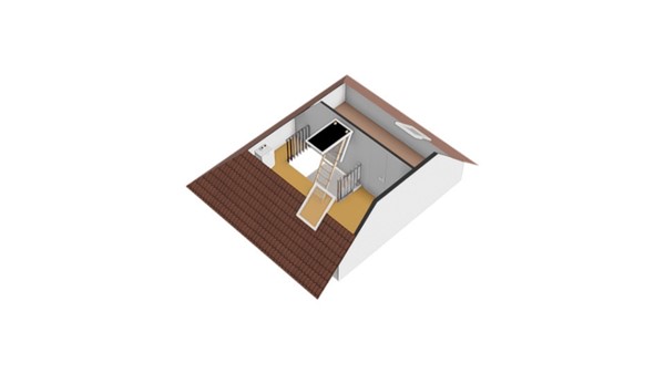 Floorplan - Vlinderslag 54, 4286 GK Almkerk