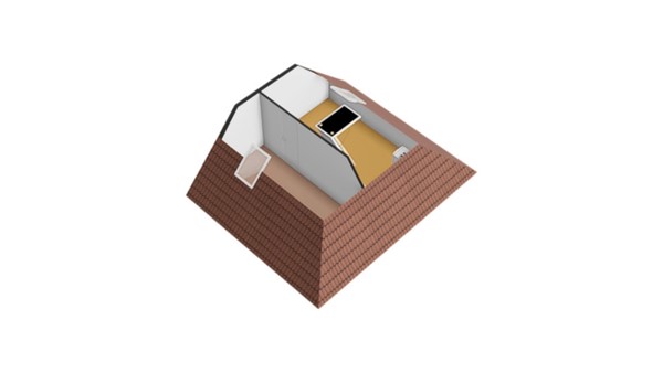 Floorplan - Vlinderslag 54, 4286 GK Almkerk