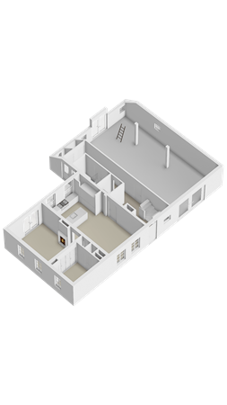 Floorplan - Oude Kerkstraat 8, 4261 BL Wijk en Aalburg