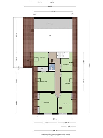 Floorplan - Oude Kerkstraat 8, 4261 BL Wijk en Aalburg
