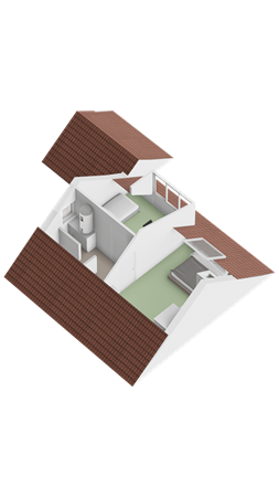 Floorplan - Provincialeweg Noord 13B, 4286 EA Almkerk