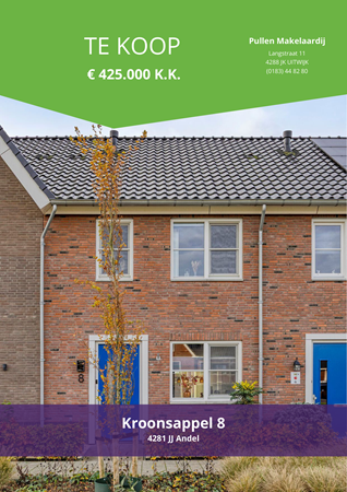 Brochure preview - Kroonsappel 8, 4281 JJ ANDEL (1)