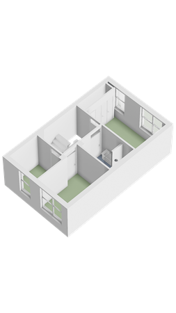 Floorplan - Kroonsappel 8, 4281 JJ Andel