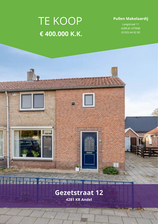 Brochure preview - Gezetstraat 12, 4281 KR ANDEL (1)