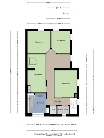Floorplan - Gezetstraat 12, 4281 KR Andel