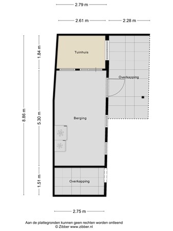 Floorplan - Gezetstraat 12, 4281 KR Andel