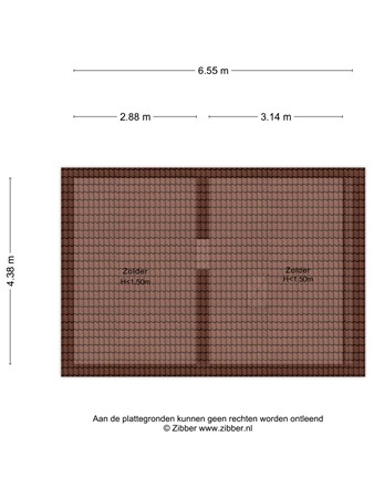 Floorplan - Langstraat 1, 4288 JK Uitwijk