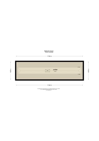Floorplan - Muilkerk 40, 4271 BL Dussen