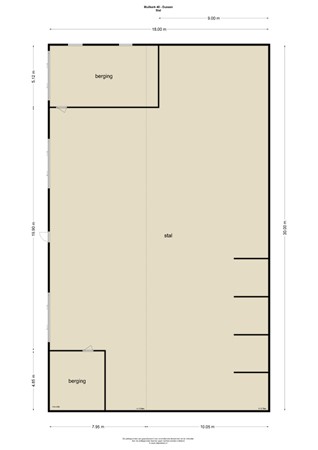 Floorplan - Muilkerk 40, 4271 BL Dussen