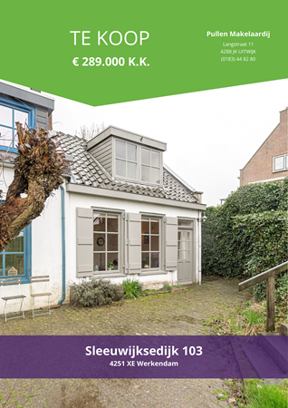 Brochure preview - Brochure - Sleeuwijksedijk 103 - Werkendam.pdf