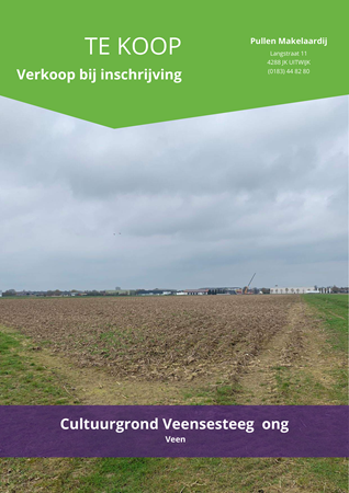 Brochure preview - Brochure - Cultuurgrond Veensesteeg 0 ong - Veen.pdf