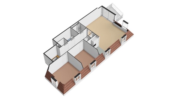 Floorplan - Rijksstraatweg 37D, 4254 XB Sleeuwijk