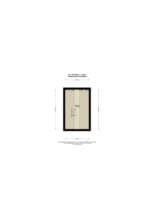 Floorplan - Ds. Talmalaan 7, 4281 KP Andel