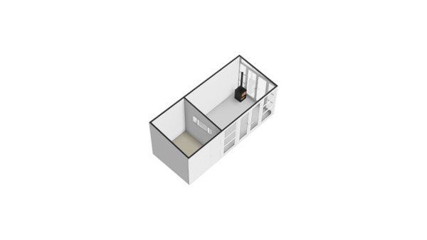 Floorplan - Nachtegaal 26, 4284 XD Rijswijk (Nb)