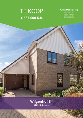 Brochure preview - Wilgenhof 34, 4283 JB GIESSEN (1)
