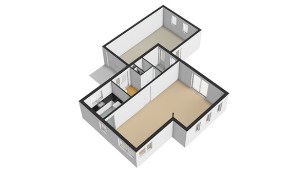 Floorplan - Wilgenhof 34, 4283 JB Giessen