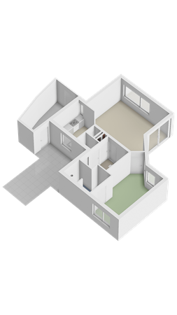 Floorplan - Antonialaan 5, 4286 CZ Almkerk