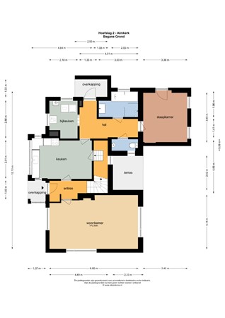 Floorplan - Hoefslag 2, 4286 GD Almkerk