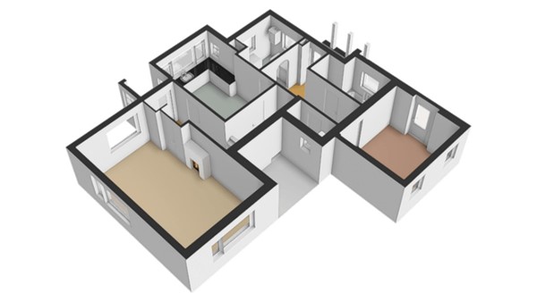 Floorplan - Hoefslag 2, 4286 GD Almkerk