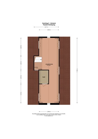 Floorplan - Hoefslag 2, 4286 GD Almkerk