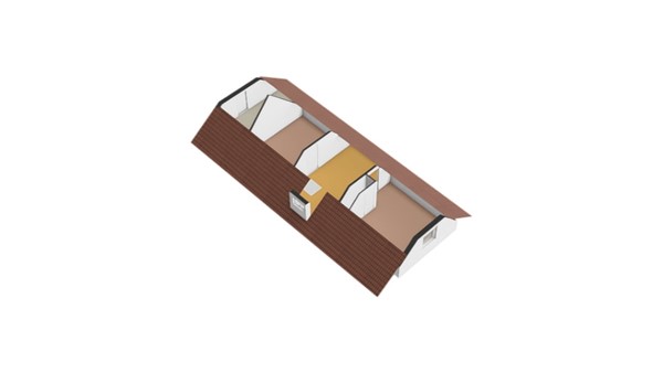 Floorplan - Binnen 6, 4271 BW Dussen