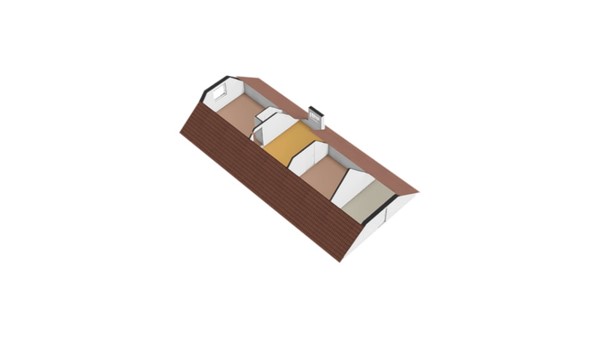 Floorplan - Binnen 6, 4271 BW Dussen