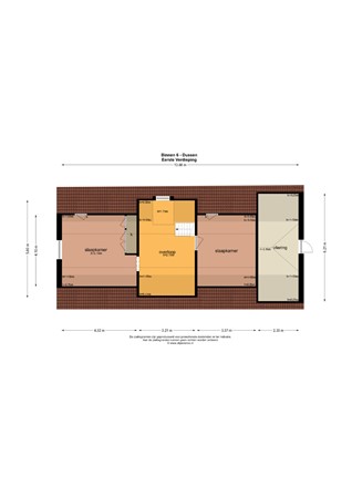 Floorplan - Binnen 6, 4271 BW Dussen