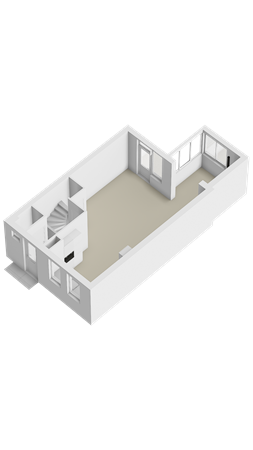 Floorplan - Albert Ruylweg 4, 4254 EX Sleeuwijk