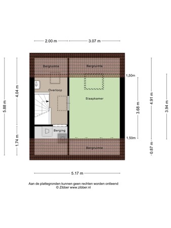 Floorplan - Albert Ruylweg 4, 4254 EX Sleeuwijk