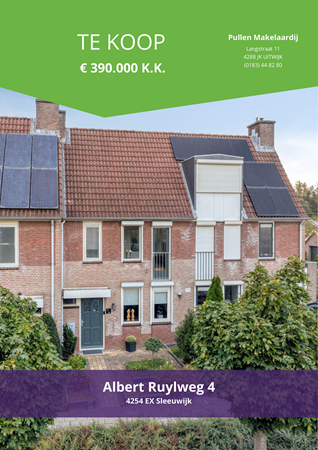 Brochure preview - Albert Ruylweg 4, 4254 EX SLEEUWIJK (2)