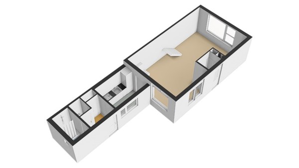 Floorplan - Prins Bernhardlaan 124, 7622 BL Borne