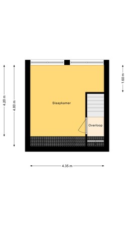 Floorplan - Wouwermanstraat 19, 7412 TJ Deventer