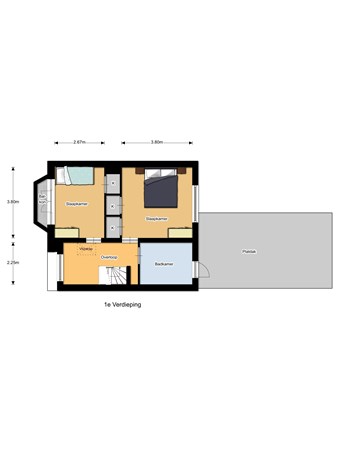 Floorplan - Nieuwstraat 16, 7491 GE Delden